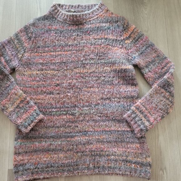 Cristina Gavioli Wool-Blend Multicolor Knit Sweater - Womens M - Picture 3 of 5